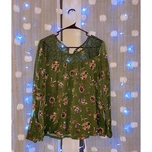 Long Sleeve Blouse
